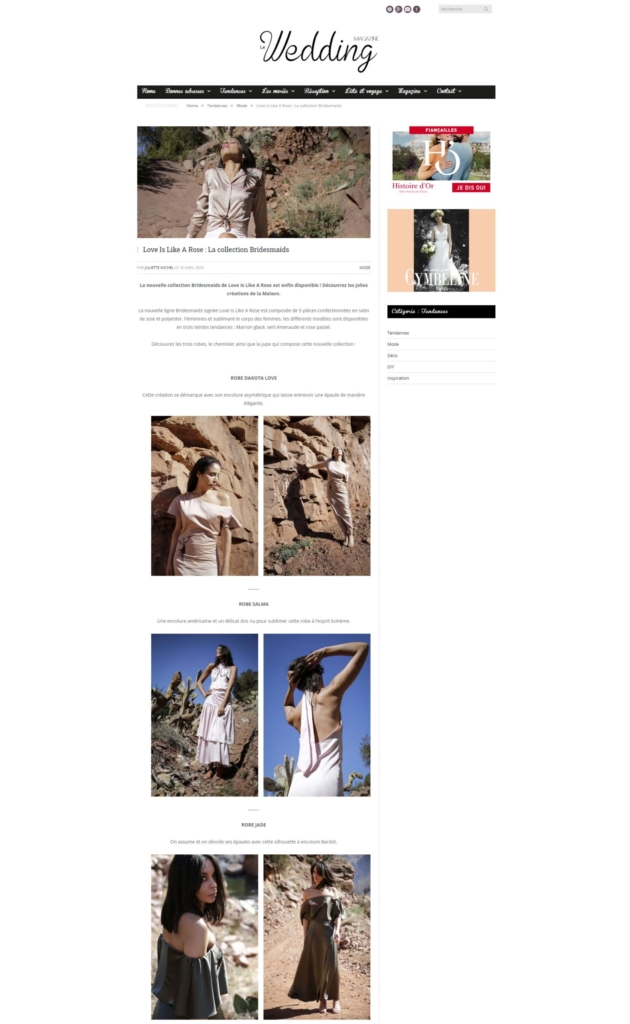 Wedding Magazine avril-2020