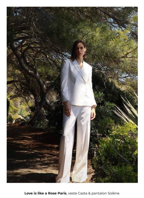 Made to measure wedding dress in Paris and ready to wear wedding dress online boutique.