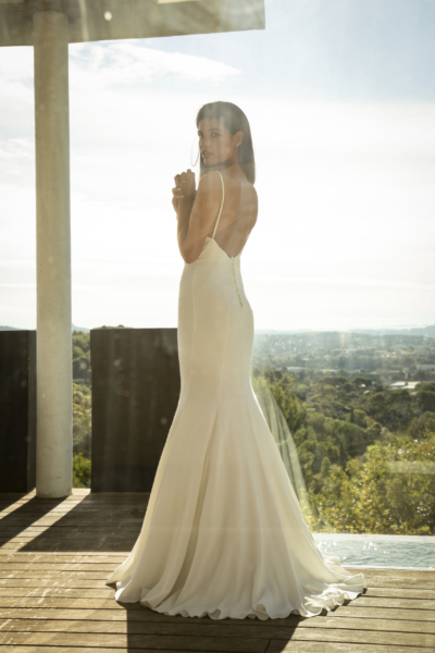 Boutique robe de mariée à Paris Love Is Like A Rose - Robe de mariage dos nu CHARLIZE