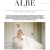 ALBE - Mode Mariage - Robes de mariée LILAR de la créatrice Sandrine Rocher Derichebourg
