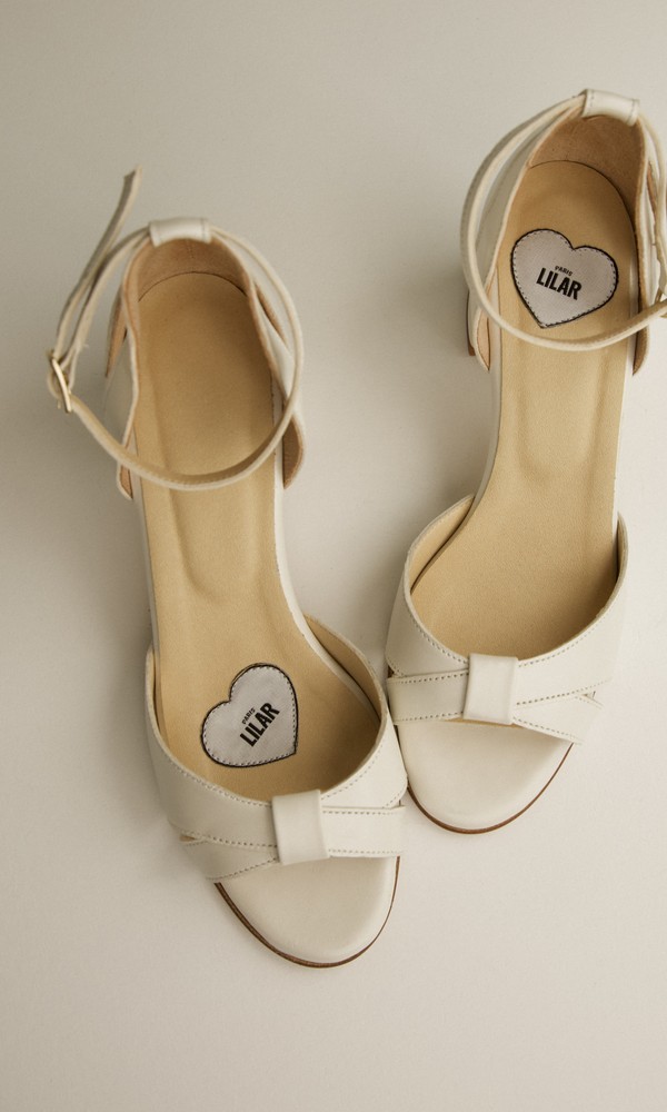 Sandales de mariée à talons, GISÈLE